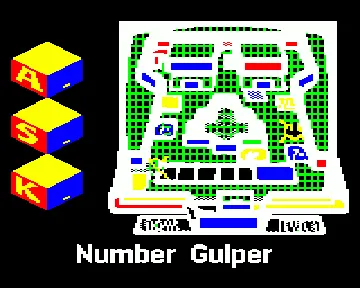 Number Gulper (198x)(Acornsoft - ASK)[b] screen shot title